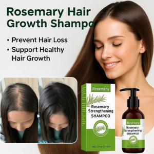 🍃Imported Rosemary Essential Oil Shampoo Hair Strengthening Hair Care Tea Tree Anti-Dandruff Oil Control Fluffy Strong Silicone Oil Free迷迭香生发洗发水