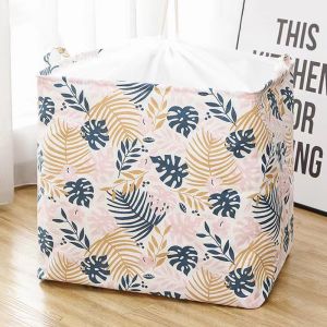 ☀️Life Core☀️ 100L Foldable Drawstring Laundry Basket Extra Large Light Weight Durable Dirty Clothes Hampers With Handles