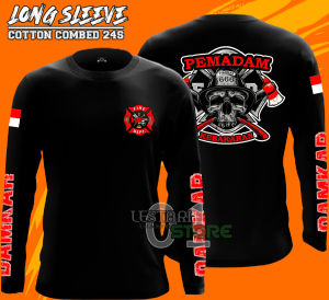 KAOS PEMADAM KEBAKARAN - TSHIRT PEMADAM KEBAKARAN - BAHAN COTTON COMBED 24S