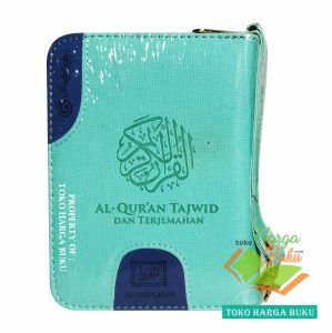 Al-Quran Al-Mughni A6 Jaket Dompet Resleting Terjemah Tajwid Warna Penerbit Maghfirah Pustaka