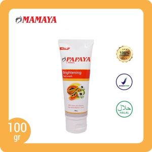 MAMAYA Papaya Face Wash || Sabun Cuci Muka Papaya By Mamaya Original BPOM 100gr
