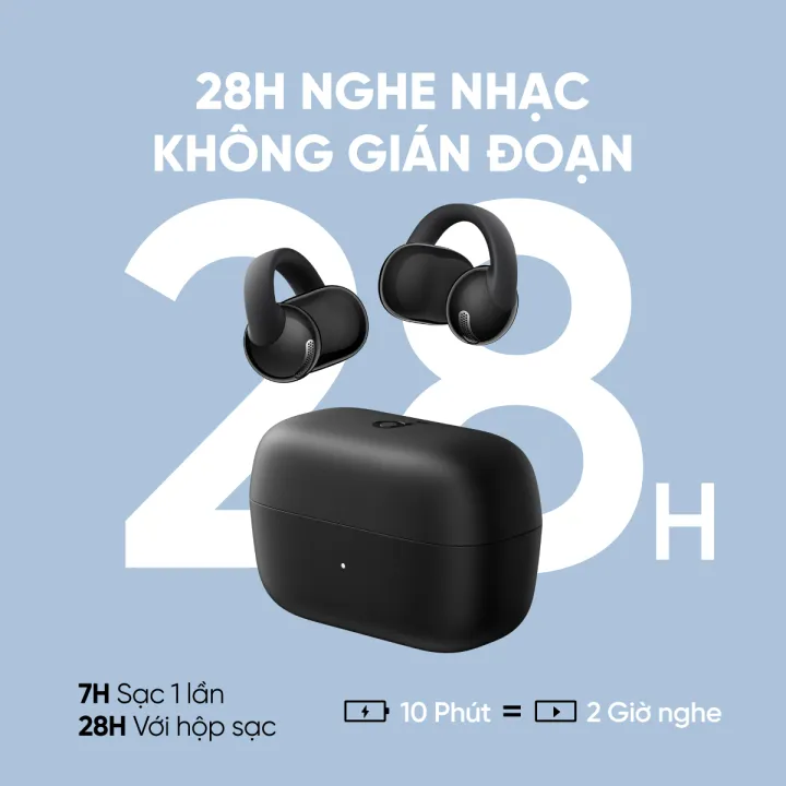 Tai nghe bluetooth Open-Ear Soundcore C50i | Màng loa 12mm| Pin 7h/28h| Bluetooth 6.0| Bảo hành 18 tháng | BigBuy360 - bigbuy360.vn Tai nghe bluetooth Open-Ear Soundcore C50i | Màng loa 12mm| Pin 7h/28h| Bluetooth 6.0| Bảo hành 18 tháng | BigBuy360 - bigbuy360.vn