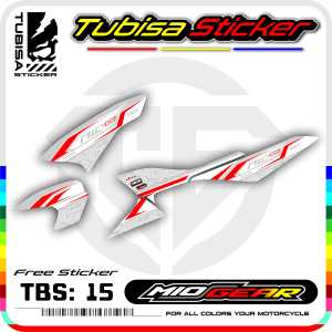 Sticker Striping MIO GEAR - Stiker Striping Variasi Motor MIO GEAR. TBS.15