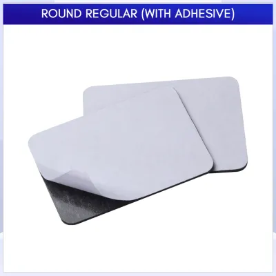 50pcs Yasen Magnetic Sheet ATM Size with Adhesive | Ordinary Pre Cut Magnet for Ref DIY Photo Ref Magnet ROUND / POINTED Corner