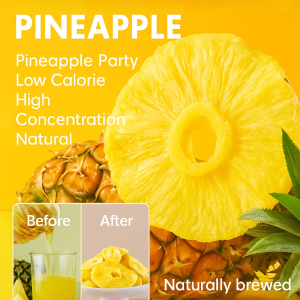 High-Potency Vc Natural Dehydrated Low-Calorie Pineapple Slices 250g Organic Dried Fruit Ready To Eat Healthy Snack