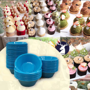 144PCS (12 DOZEN) LARGE 8CM PUTO MOLDER PUTO KUTCHINTA CUP MULTICOLOR BAKING TOOLS FOR PUTO ASSORTED LARGE 8CM