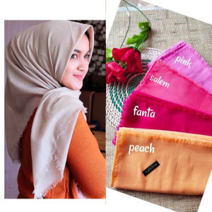 KERUDUNG SEGI EMPAT SAUDIA RAWIS/HIJAB SEGIEMPAT KATUN SAUDIA RAWIS PREMIUM