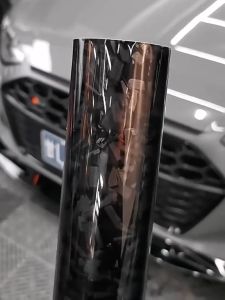 Carbon Fiber Vinyl Film /6D Effect 50x30CM Motorcycle Body Stickers Fashion Forged Carbon Fiber High Gloss Wrap Foil Sticker for Car Motorcycle DIY PET Forged Carbon Fiber Color