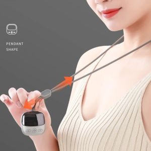 MIRELINA Rechargeable Neck Massager Compress Mini Cervical Spine Massager Creative Smart Design Muscle Stimulation Massager Household Use