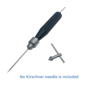 QSWTITAN Aluminum handle Hand Drill Cannulated Bone Hand Drill 1Set Veterinary Orthopedic Instrument