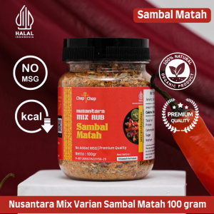 SPkebab X Chopchop  Nusantara Mix Rub Sambal Matah Bumbu Marinasi Rendah Kalori / Diet Serbaguna
