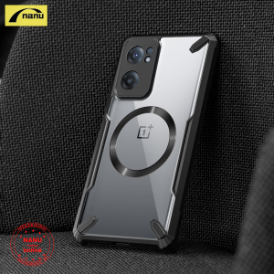 NANU [Bull] for OPPO OnePlus Nord CE2 5G Phone Case Soft Magnetic Suction Casing Four Corner Shockproof Soft Case Back Clear Hard Cover Camera Protection Slim Thin Cover