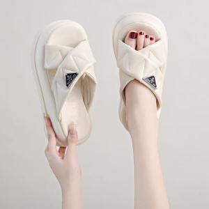 New Trend Casual Fashion Rubber 6cm  Sandals Slippers