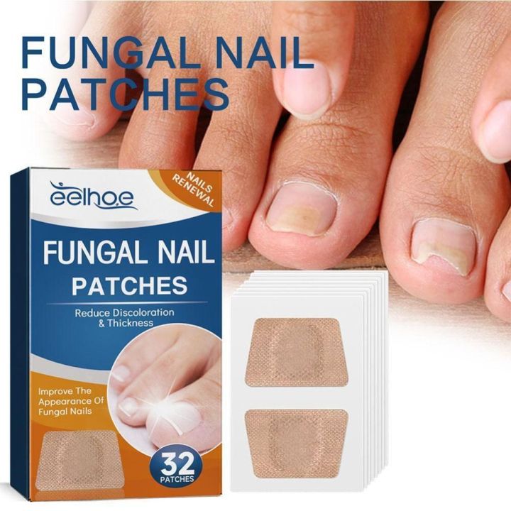 FEBBILY 2 boxes Grey Toenail Care Nail Repair Patches Feet Care