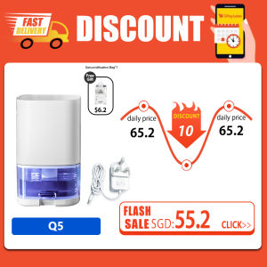 Hysure Q5 Dehumidifier 380Ml/D Large Capacity Auto-shutoff Humidifier Mini Dehumidifier