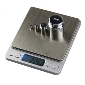 Cân tiểu ly li điện tử nhà bếp mini định lượng thực phẩm 0.1g tới 3kg (Tặng kèm 2 pin) làm bánh gia vị