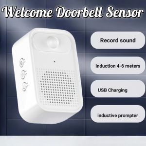 Doorway Sensor Shop Door Voice Prompt Into The Shop Welcome To The Home Welcome Reminder Doorbell