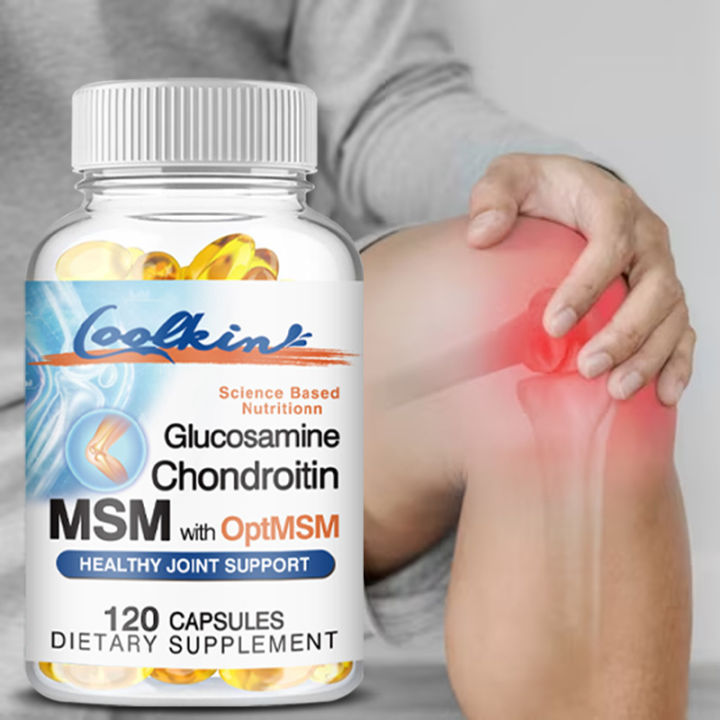 Collagen and Glucosamine Combination Capsules Bone and Joint Support ...