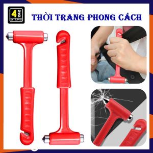 Búa Thoát Hiểm Phá Kính Có Dao Cắt Dây An Toàn Xe Hơi - Búa Đập Kính Ôto Búa Cứu Hộ Thoát Hiểm Trường Hợp Nguy Cấp
