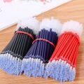 23pcs/set gel pen bullet signature pen ballpoint pen with refill black blue red ink 0.5mm school study stationery office supplies. 