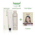 Bremod Premium MILK TEA ASH BUNDLE 8.17  (HAIR COLORANT/HAIR DYE WITH OXIDIZING CREAM) Hair Color. 