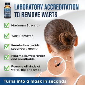 "STAY STOKED" 15ML Skin Tag Removal Kit Strongest Plantar Wart Remover Freeze Off for Feetsalicylic Acid Fast-Acting Liquid for Corn Common Flat and H Wart Pure NaturalSafe and effective-L5513