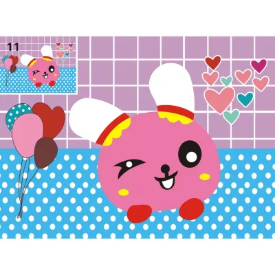 DIY Craft kids EVA Diy Art Craft Sticker Foam kids Children Fun Activity Party Gift Door Gift Kindergarten