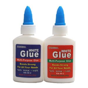 2 IN 1 White Glue 40g Student Hand Work School Supplies Office Supplies Stationary High Quality