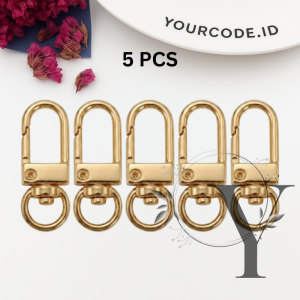 KAIT HOOK GANTUNGAN KUNCI LOBSTER DIY / PENGAIT TAS ISI 5 PCS