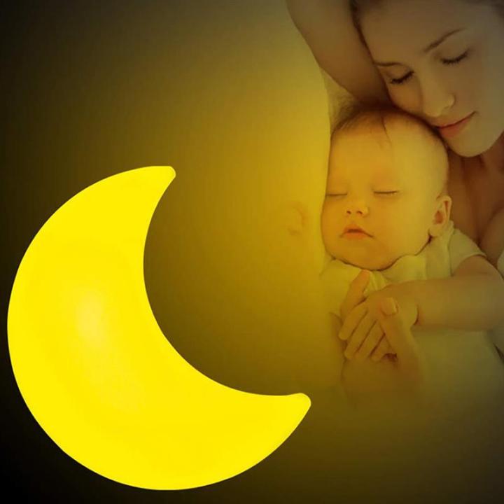 Creative Moon LED Night Light Auto Light Sensor Control LED wall