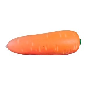 KANNERT Lớp phủ sáp Đồ chơi bóp hình củ cà rốt Âm thanh sắc nét Giảm lo âu Đồ chơi mềm hình rau củ giòn Sáng tạo Nhào nặn Đồ chơi giảm căng thẳng cảm giác Đồ chơi bàn làm việc văn phòng