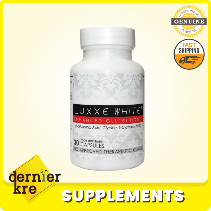 luxxe white enhanced glutathione supplement capsule Luxxe White Enhanced Glutathione - 60 caps