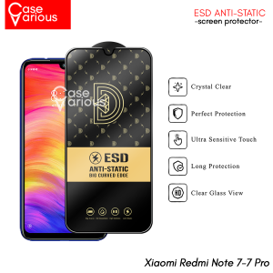 Paket 3in1 Tempered Glass Xiaomi Redmi Note 7 Anti Gores Layar Anti Static + Tempered Camera + Skin