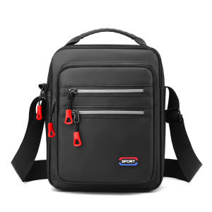 Waterproof Sling Bag for Men Multi Pockets Large Capacity Shoulder Bag Mens Crossbody Messenger Bag