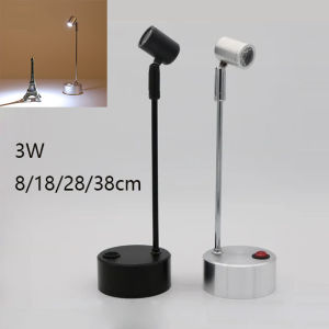 Jewelry store LED small spotlight surface mounted 3W energy-saving mini simple universal super bright spotlight store wireless battery light