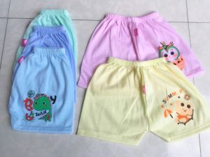 Combo 10 quần đùi cotton cho bé trai bé gái chất đẹp mát mịn hàng loại 1 từ 3-14kg.