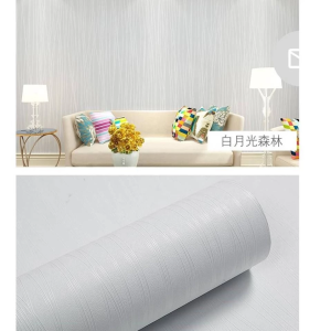 Wallpaper Stiker Dinding Ruang Tamu Minimalis Elegan Walpeper Estetik Motif Embos Bunga Emboss Hijau