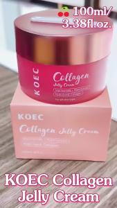 KOEC Collagen jelly face cream niacinamide gel moisturizing cream hydrating and brightening facial mask FDA