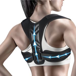 [SG STOCK] Posture Corrector - Adjustable Belt Strap Shoulder Spine Neck Lumbar Support Men Women Kids