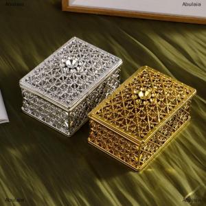 [COD] Abulaia Mini Treasure Storage Jewelry Box Retro Candy Necklace Earring Bead Trinket Box Small Wedding Decor Party Favor Gift