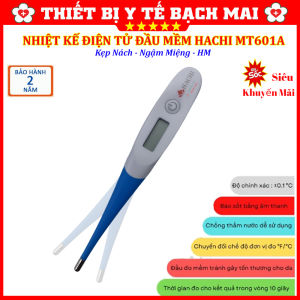 Nhiệt Kế Điện Tử Kẹp Nách Đầu Mềm Hachi MT-601A
