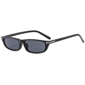 Fashionable retro small-frame glasses for women T Sunglasses Trendy sun protection sunglasses for street photography