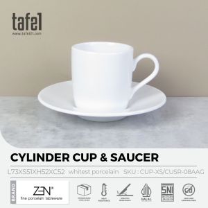 Zen Cangkir Espresso Cup & Saucer HORECA 90 ml