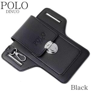 Double Layer P U Leather Mens Phone  Waist Bag With key chain#Phone Bag #Waist Bag# High Quality P U Leather Mens Waist Bag Wallet Phone Bag PU Leather Canvas Brown Brown PU Leather Brown