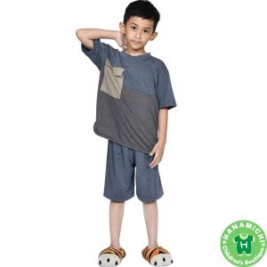 Kiminori CIKA.ST Baju Setelan Anak Lengan Pendek