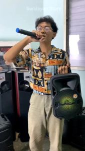 Speaker Bluetooth Portable Karaoke & Speaker untuk Acara Outdoor
