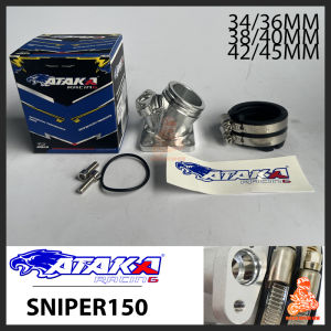 ATAKA Racing CNC Intake Manifold For Sniper135 Sniper 150 R15 V2【34/36/38/40/42/45MM】