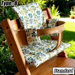 SG ReadyStock Waterproof Cotton Baby Growth Chair Cushion Universal Breathable Stain Resistant Washable Kids High Chair Seat Pad Toddler Dining Chair Accessory