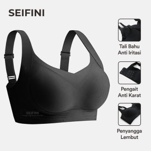 SEIFINI Bra Elegant Anti Gerah BH Wanita Seamless Mengangkat Payudaya Premium Tanpa Kawat SHA75