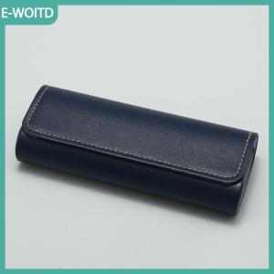 【E-WOITD】 PU Da kính trường hợp xách tay người đàn ông phụ nữ Kính mát kính quang học hộp lưu trữ chống áp lực Kính mắt Túi phụ kiện